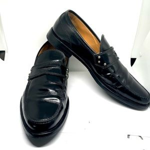 VALENTINO Garavani Men’s LEATHER Loafers Dress/ Casual Shoes SZ 10.5US